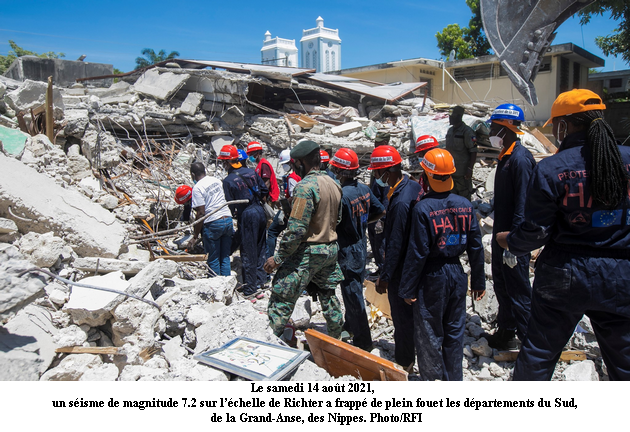 Séisme du 14 août 2021 : plus de 1400 morts, selon un bilan partiel